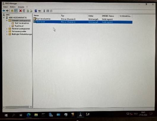 Domainname des NAS auf der Suchleiste in einem Webbrowser eingeben.